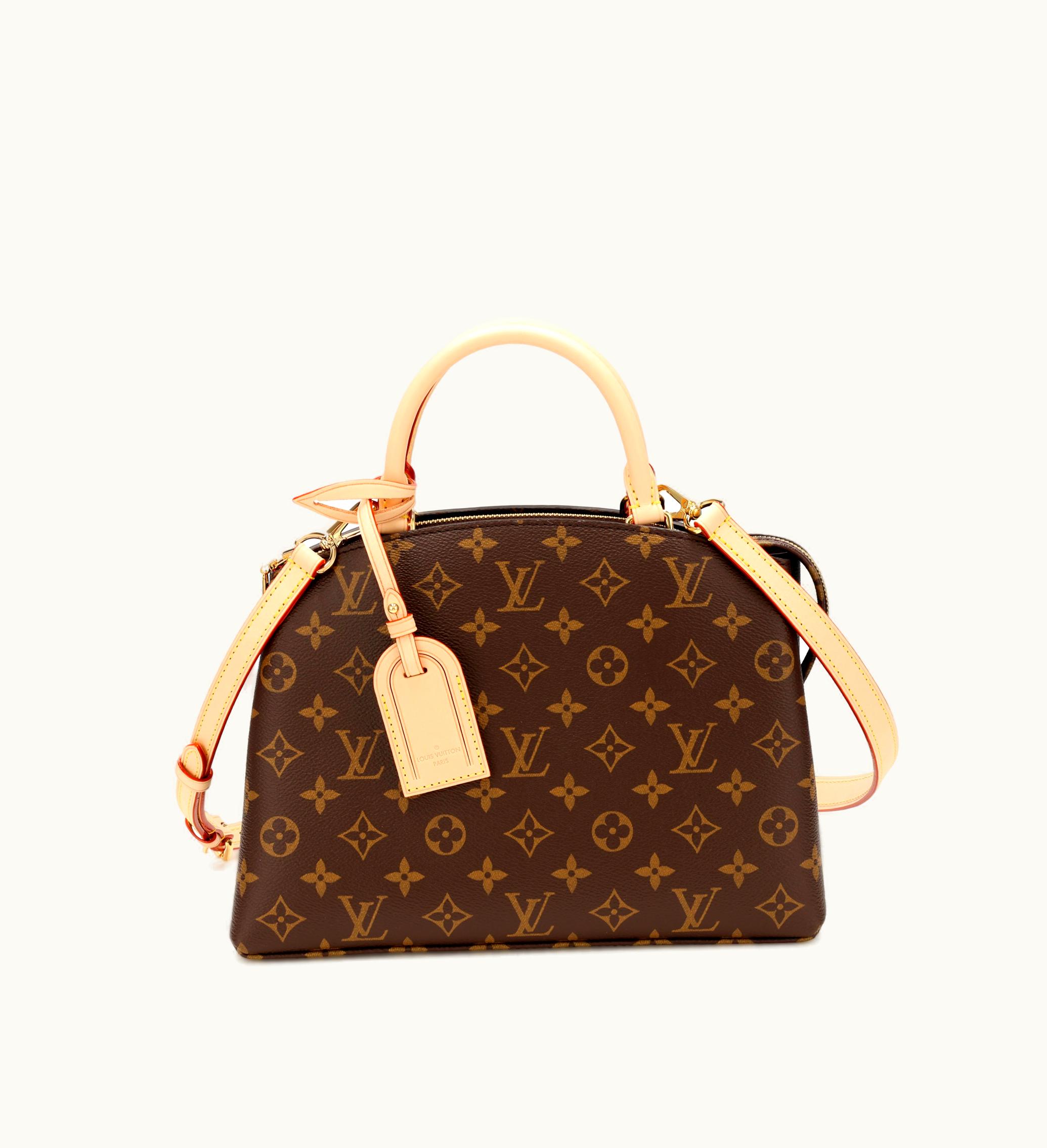 Louis Vuitton Louis Vuitton 2021-2022 Petit Palais Gold Hardware Louis Vuitton Ebene Monogram Coated Canvas