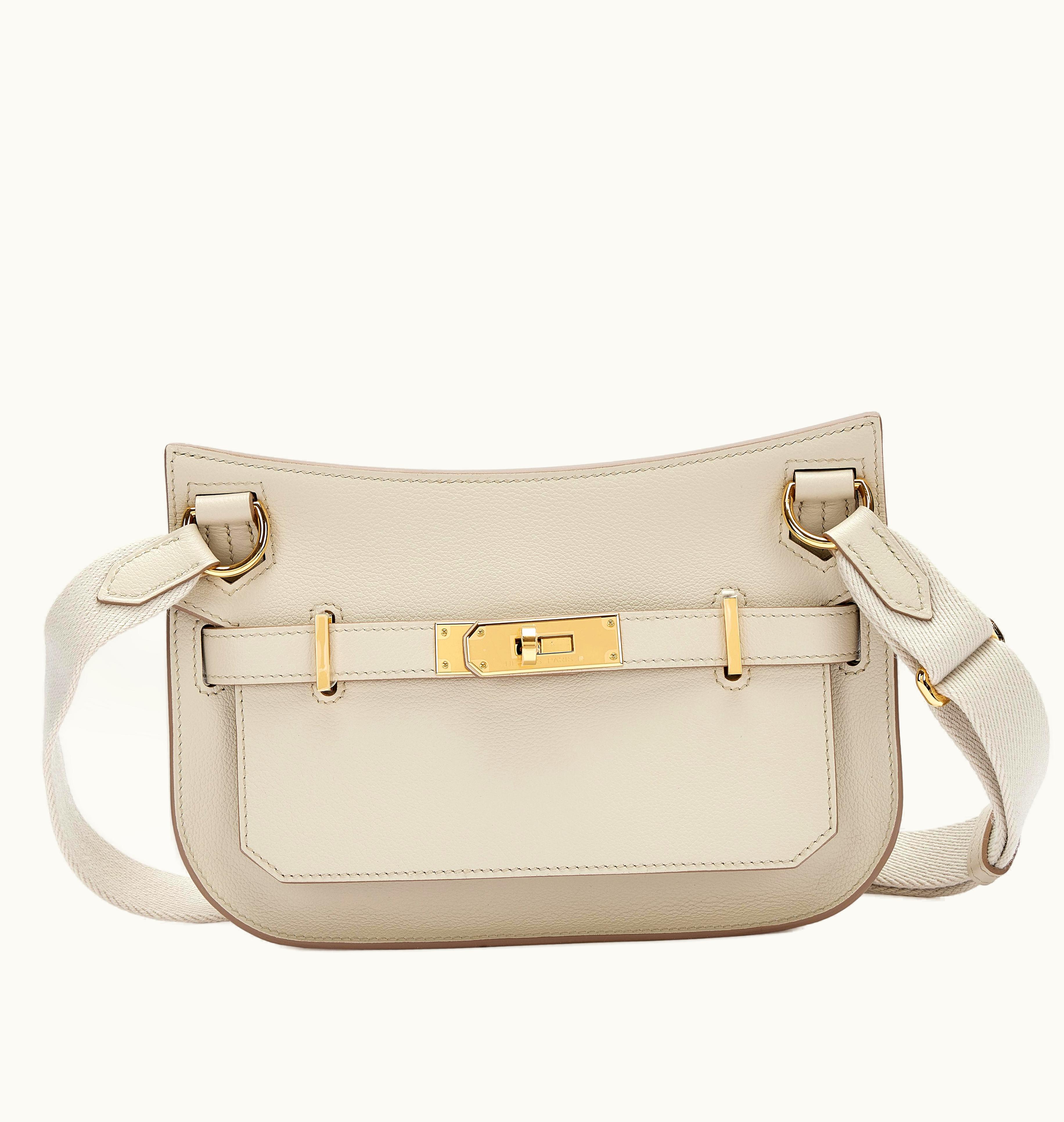 Hermès Hermès 2023 Hermès Beton Evercolor Mini Jypsiere Gold Hardware