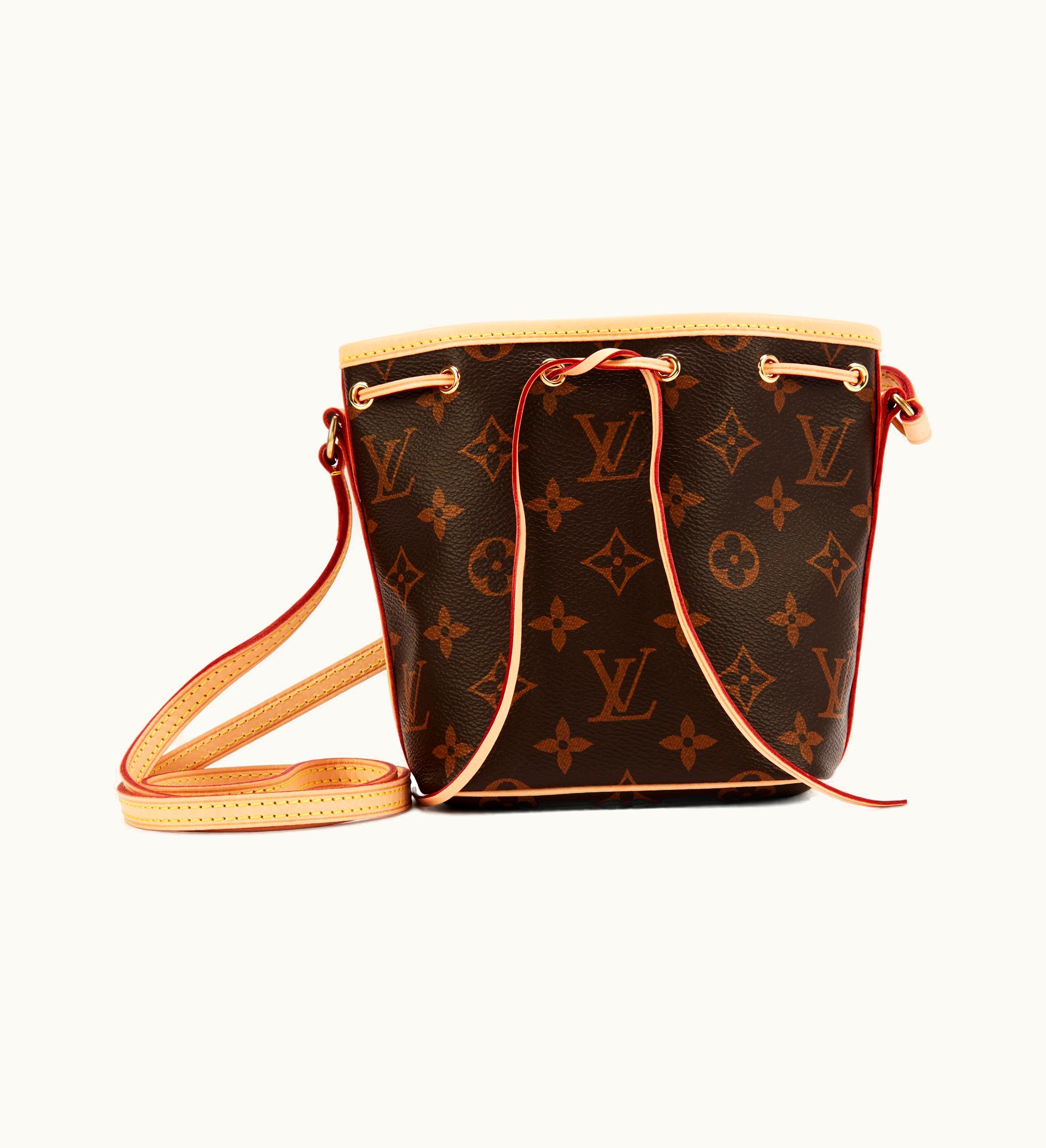 Louis Vuitton Louis Vuitton Monogram Coated Canvas Nano Noé with Gold Hardware, 2020