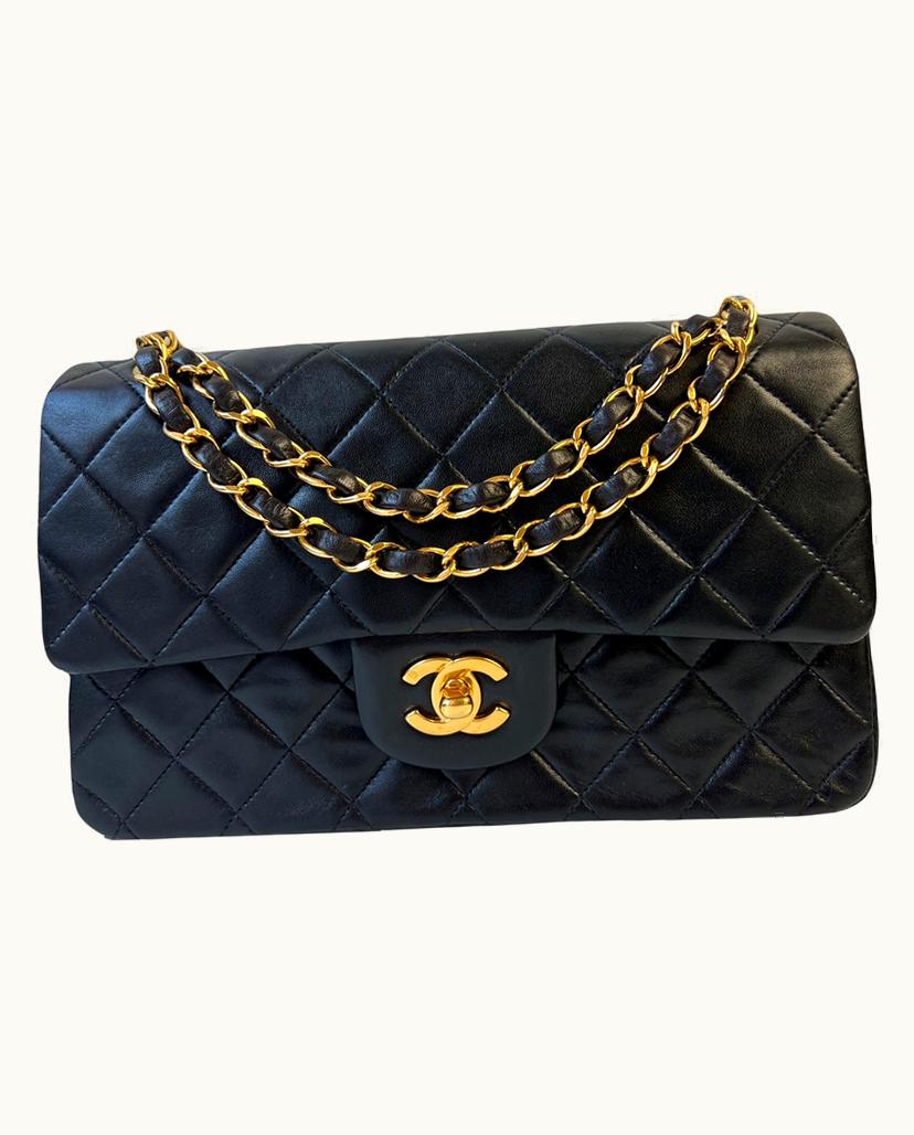 Chanel Chanel Classic Small Double Flap Bag Lambskin Black
