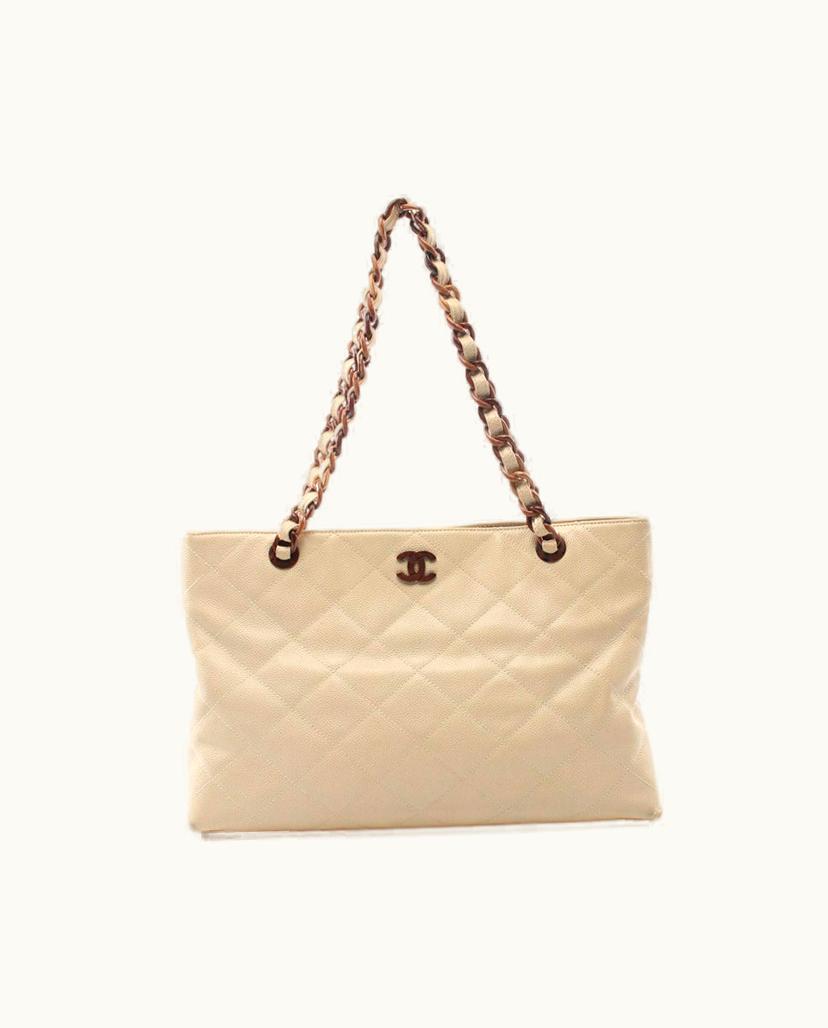 Chanel Chanel Matelasse Tote Bag Beige