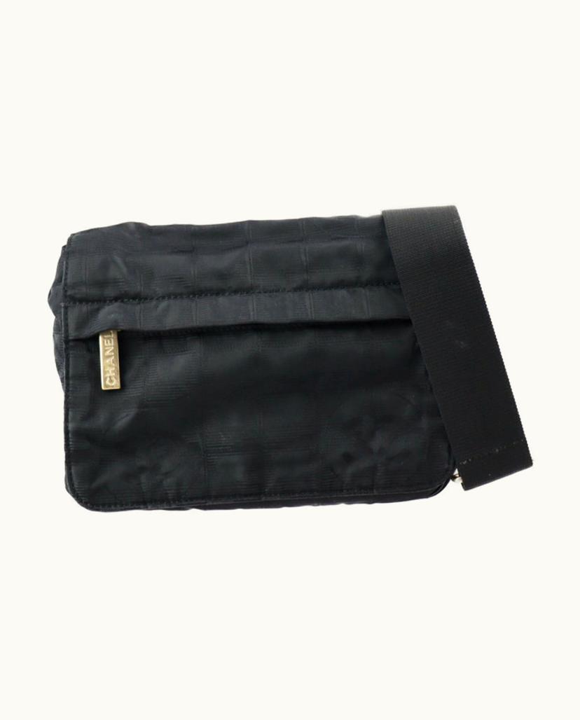 Chanel Chanel Travel Line Shoulder Bag Black