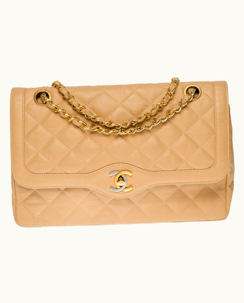 Chanel Chanel Diana Sac Shoulder Bag Beige
