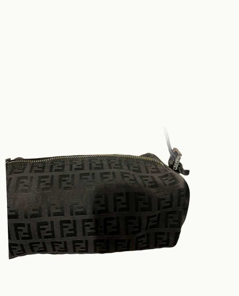 Fendi Fendi Women's Handbag Canvas In Black