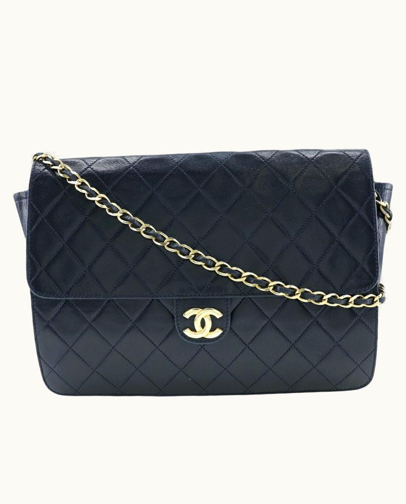Chanel Chanel Timeless Matelasse Shoulder Bag Black