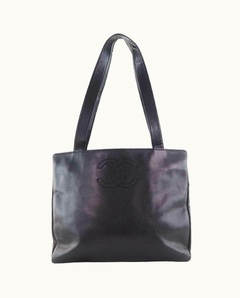 Chanel Chanel Classic Women's Tote Bag Leather In Black