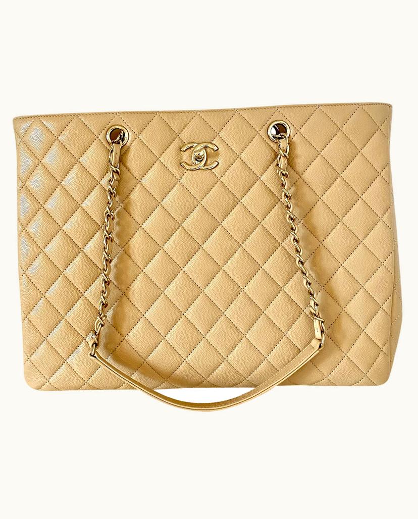 Chanel Chanel CC Grand Shopping Bag Caviar Leather Black