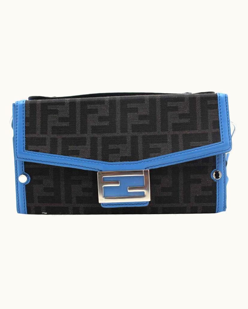 Fendi Fendi Women's Baguette Soft Trunk Canvas