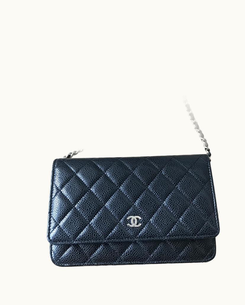 Chanel Chanel Timeless Wallet On Chain Caviar Leather In Black