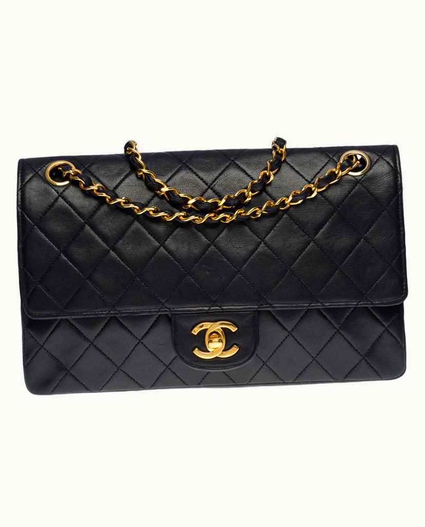 Chanel Chanel Timeless Medium Lambskin Flap Bag Black