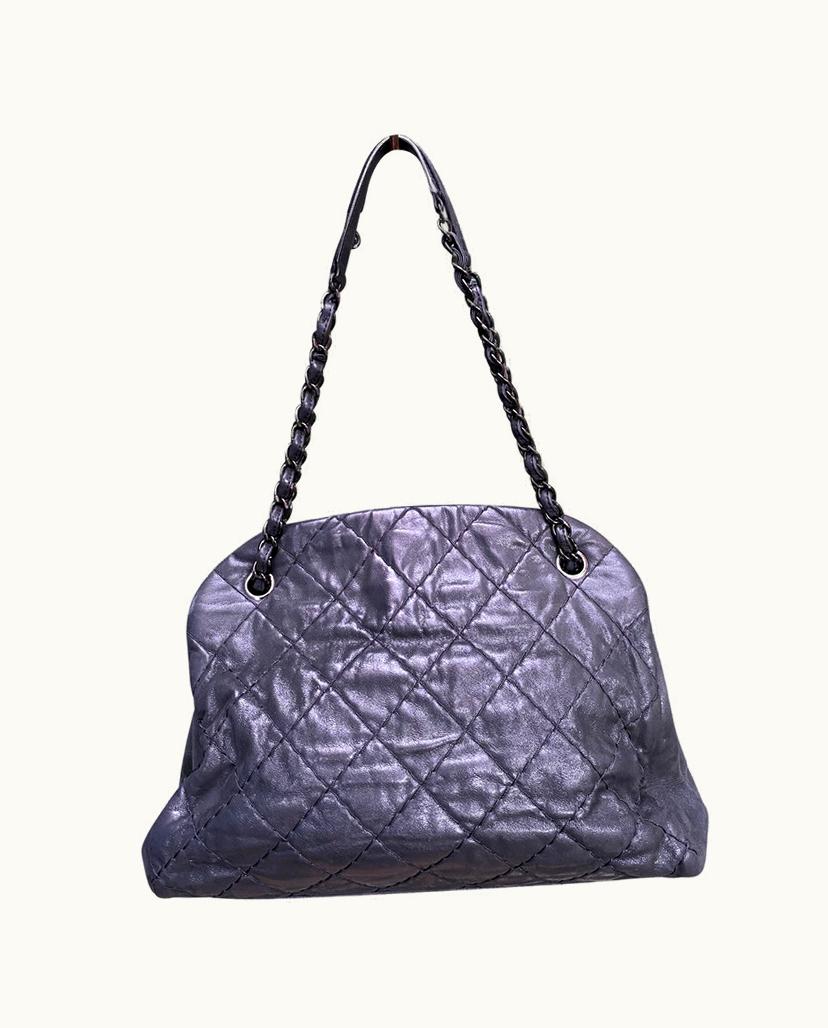 Chanel Chanel CC Logo Shoulder Bag Leather Black