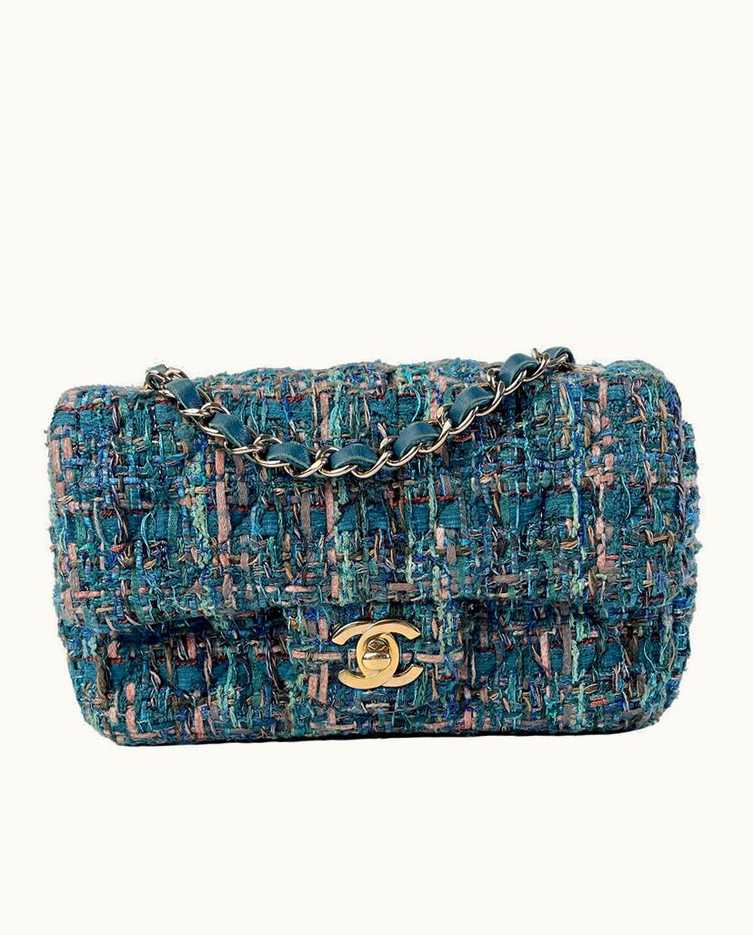 Chanel Chanel Women's Shoulder Bag Cashmere In Blue