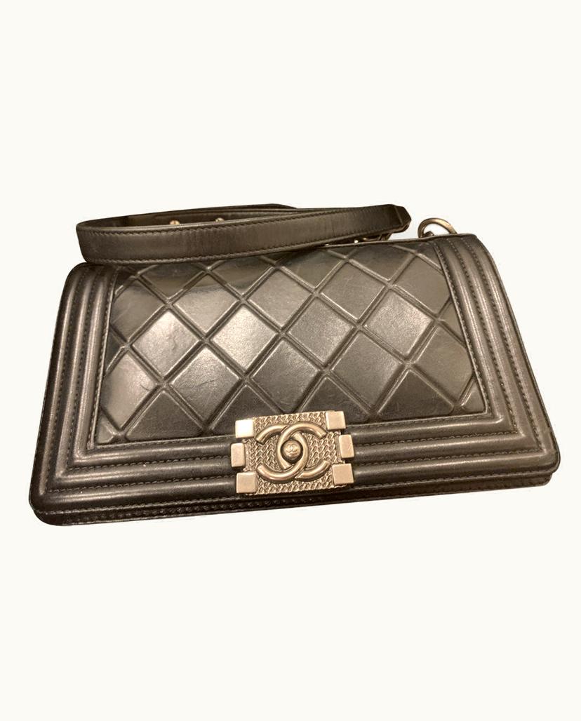 Chanel Chanel Boy Bag Lime Edition Leather Luxury Lime