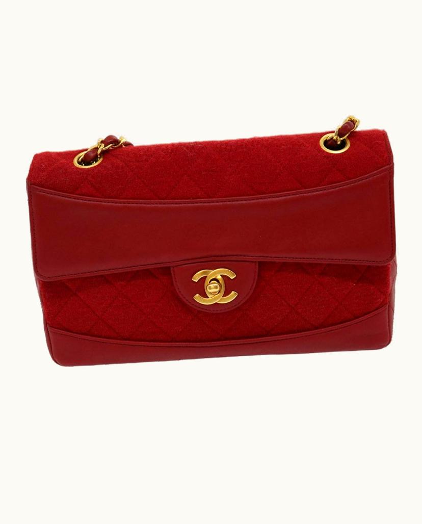 Chanel Chanel Women's Classic Flap Bag Suede In Red