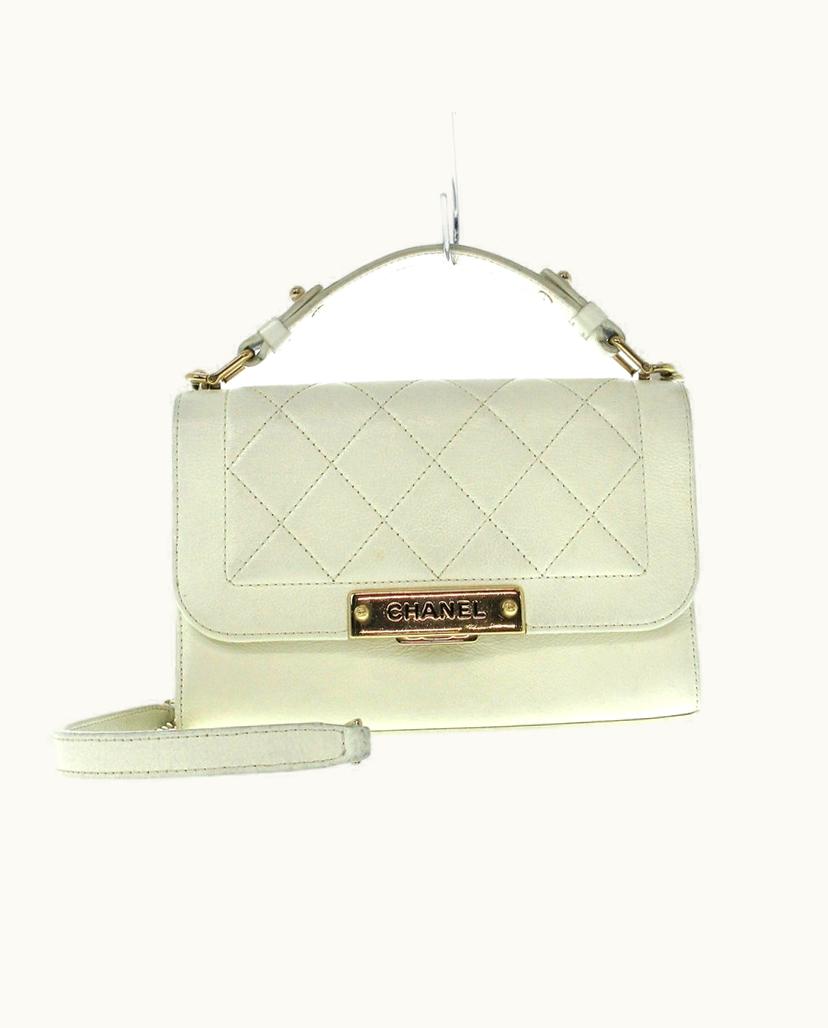 Chanel Chanel Diana Flap Mastrasse Shoulder Bag Beige