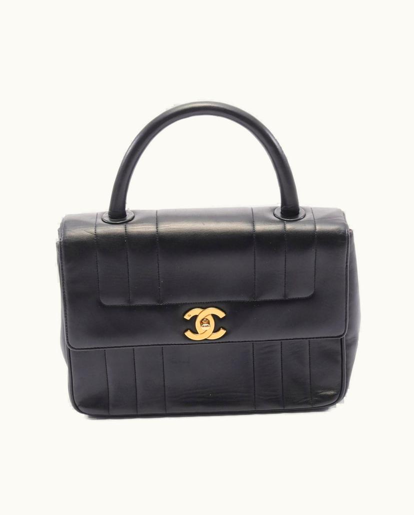 Chanel Chanel Mademoiselle Hand Bag Black