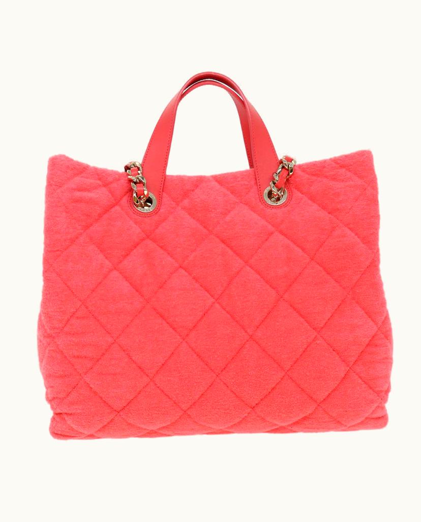 Chanel Chanel Pink Pile Handbag Luxury Collector Pink