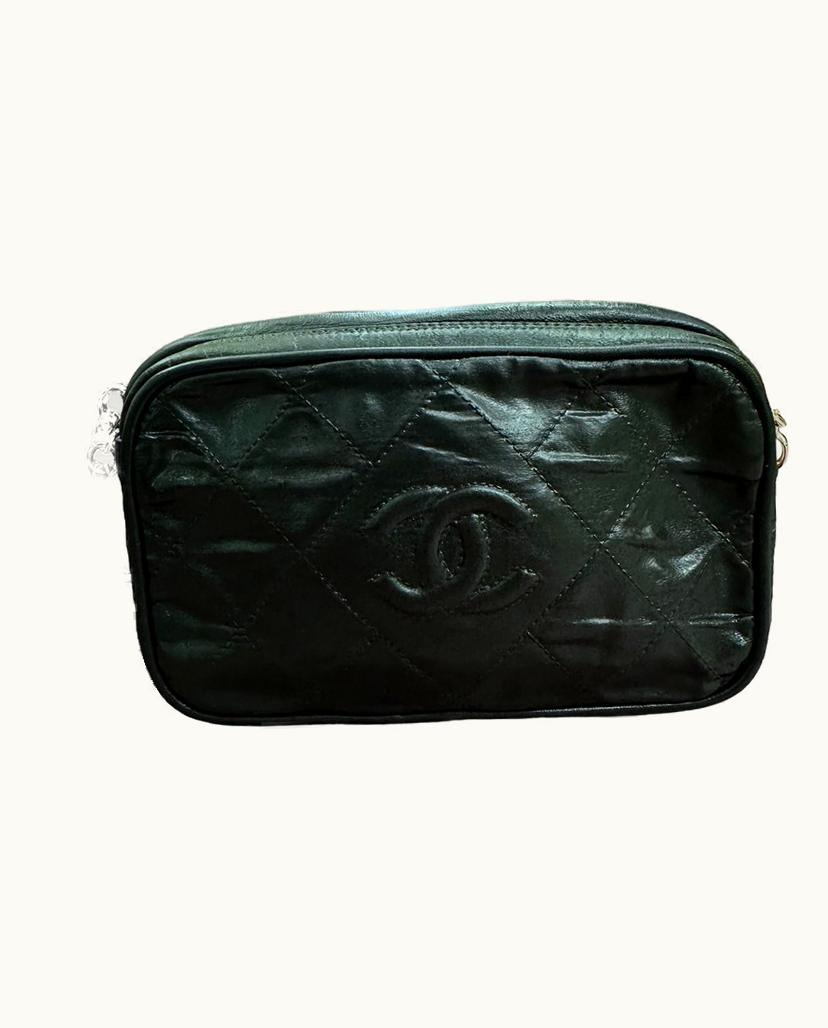 Chanel Chanel Classic Camera Bag Leather In Black