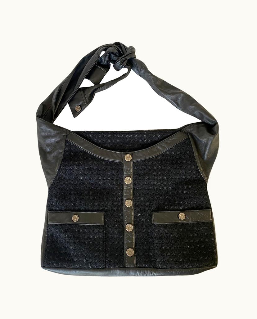 Chanel Chanel Waist Bag Leather In Black