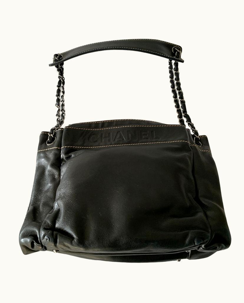 Chanel Chanel Classic Flap Shoulder Bag Lamb Leather Beige-Gold