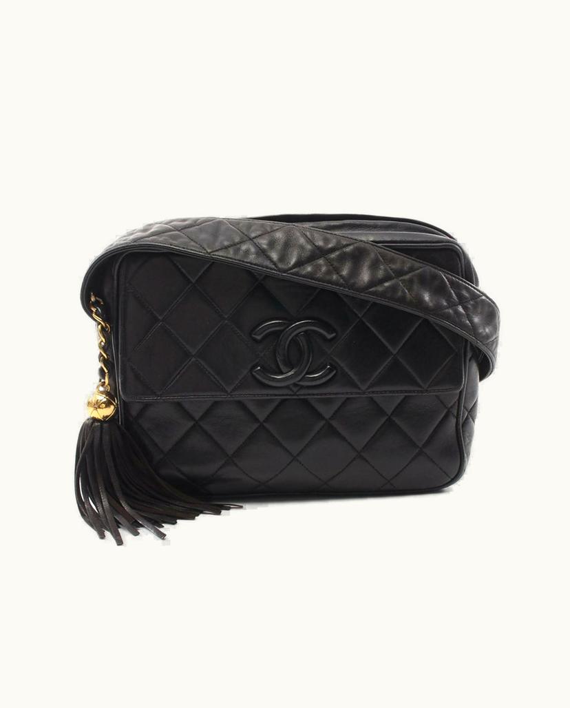 Chanel Chanel Matelassé Shoulder Bag In Black