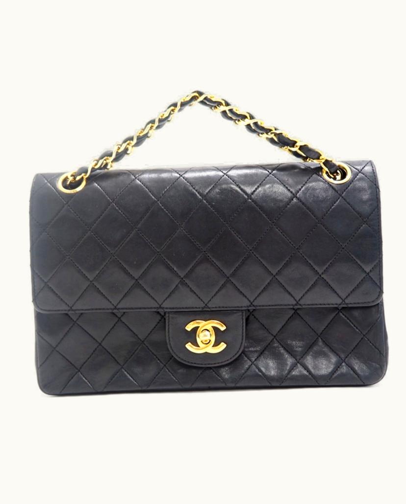 Chanel Chanel Matelassé Leather Shoulder Bag Black