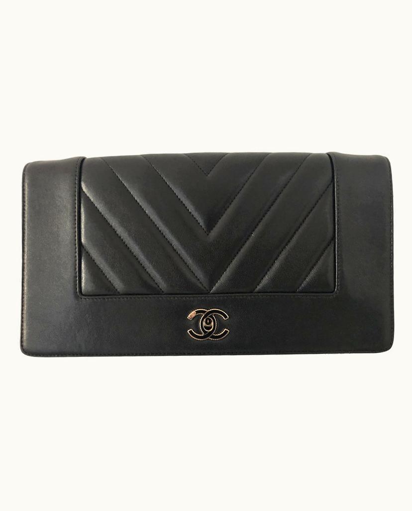 Chanel Chanel Classic Women's Clutch Bag Black