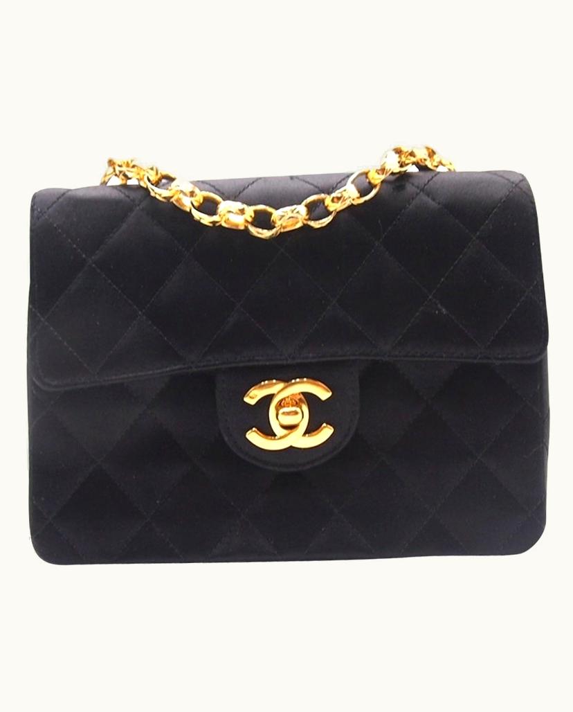 Chanel Chanel Women's Classic Flap Bag Mini Rectangle In Black
