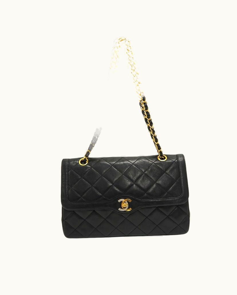 Chanel Chanel Timeless Classique Shoulder Bag Leather In Black