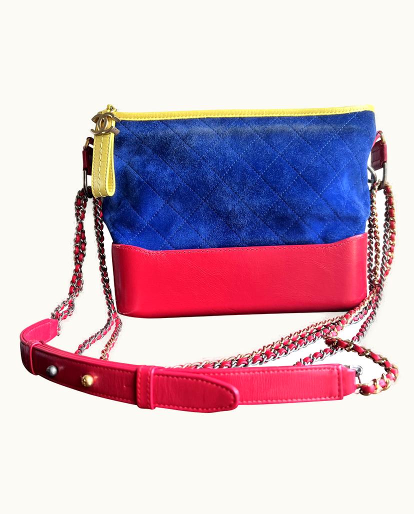 Chanel Chanel Women's Gabrielle Suede In Blue