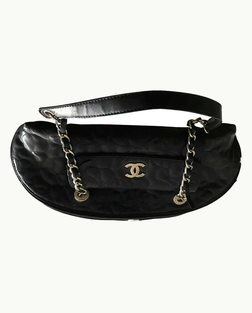 Chanel Chanel Classic Women's Handbag Black Leather