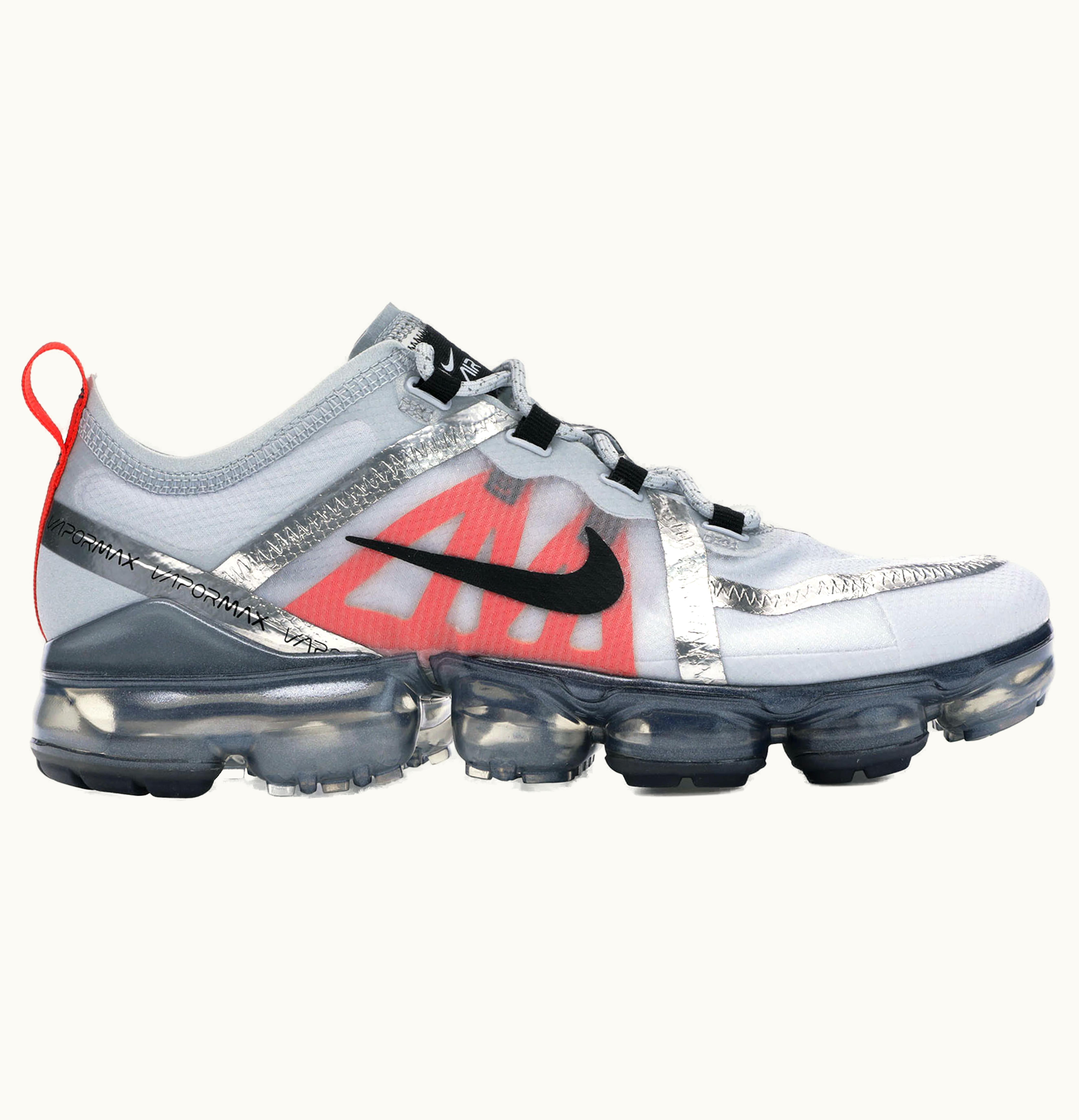 Nike Nike Air VaporMax 2019 Pure Platinum Team Orange