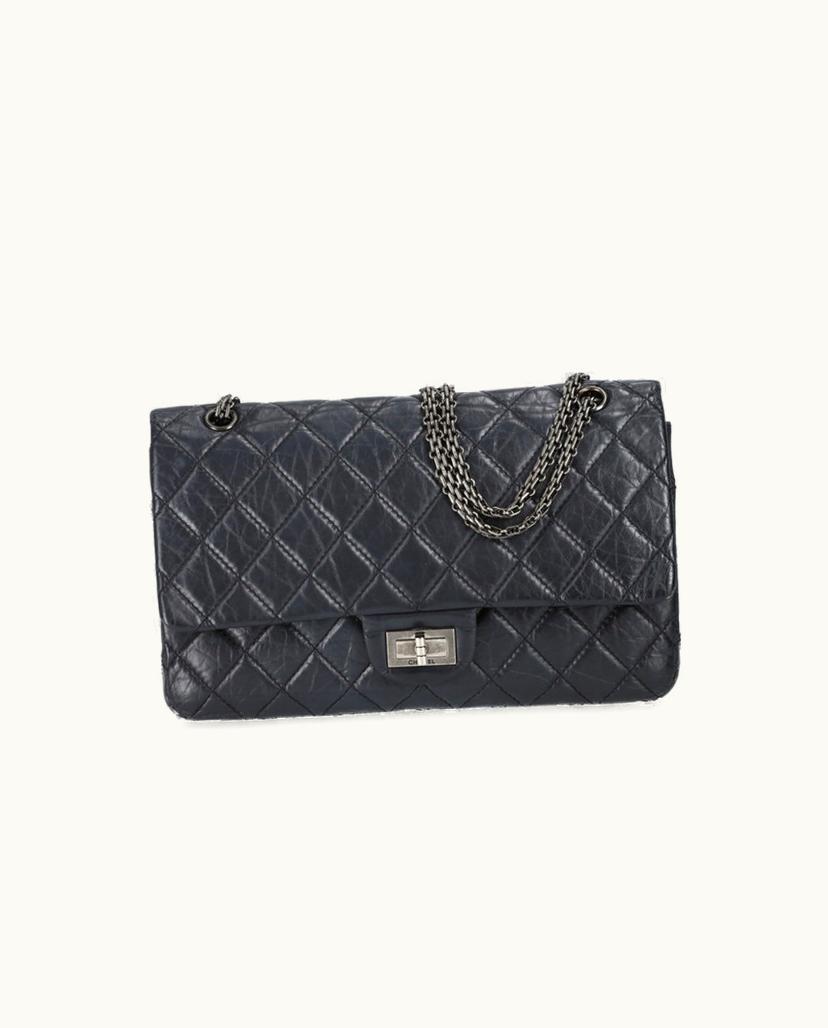 Chanel Chanel 2.55 Reissue 277 Flap Bag Leather Anthracite