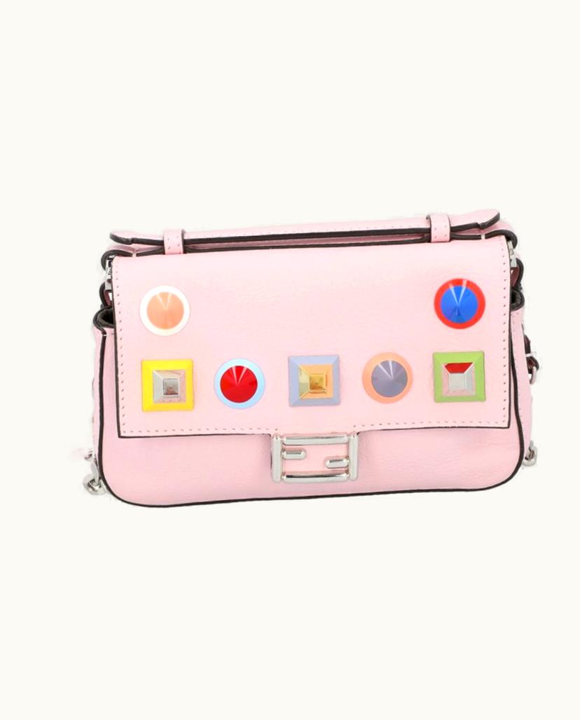Fendi Fendi Baguette Shoulder Bag Pink