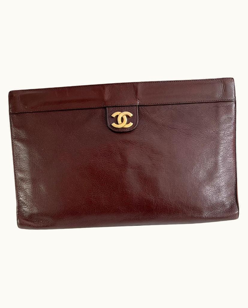 Chanel Chanel Women's Clutch Bag Leather