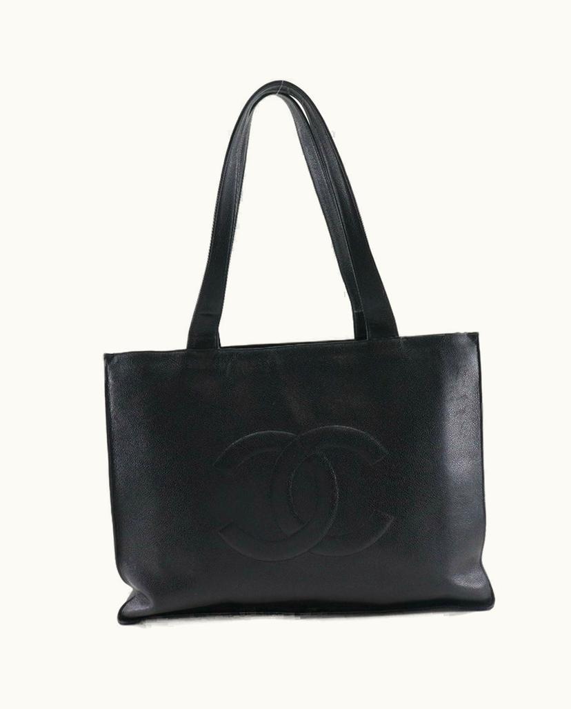 Chanel Chanel Classic Tote Bag Caviar Leather Black
