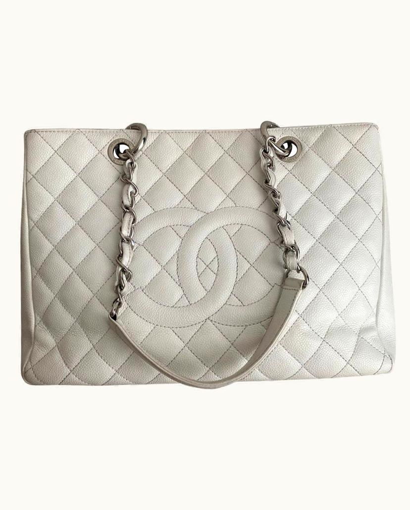 Chanel Chanel Shopping Grand Tote Bag White