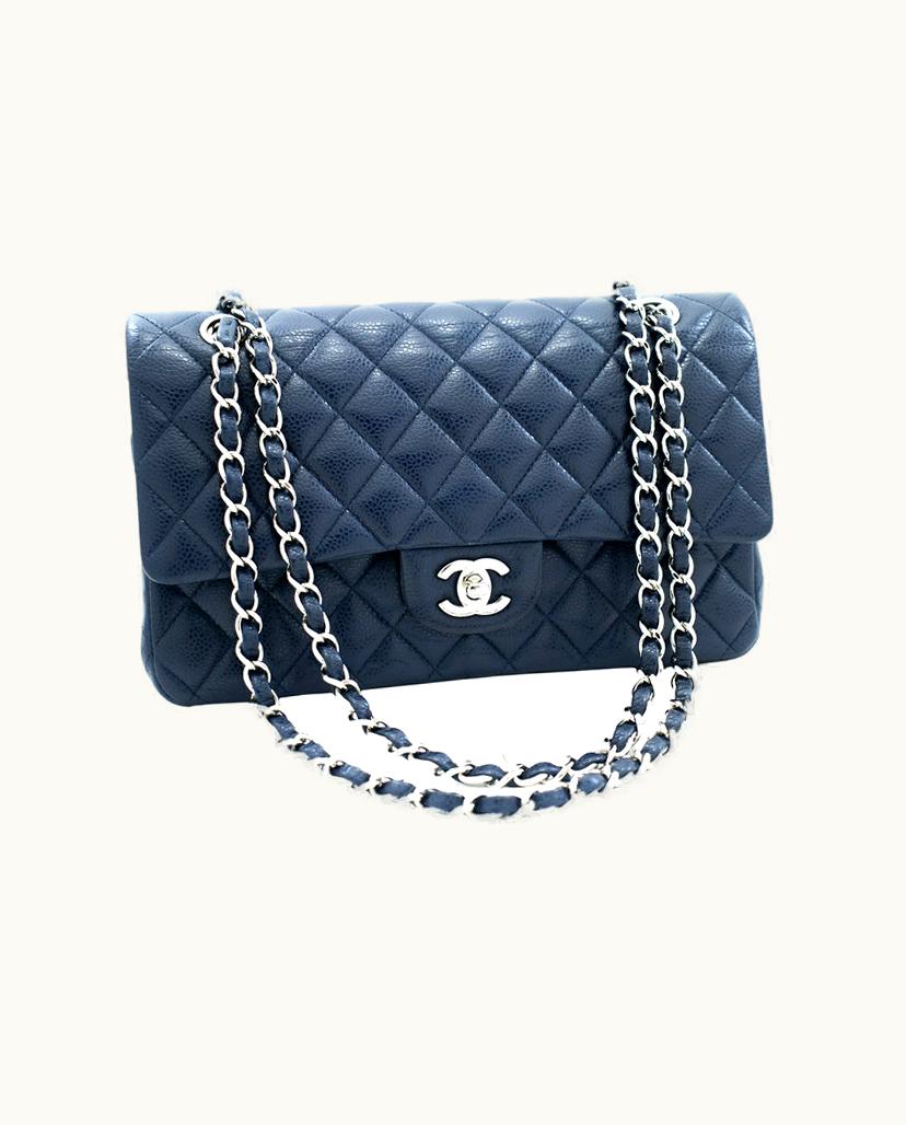 Chanel Chanel Women's Timeless Tote Leather In Blue