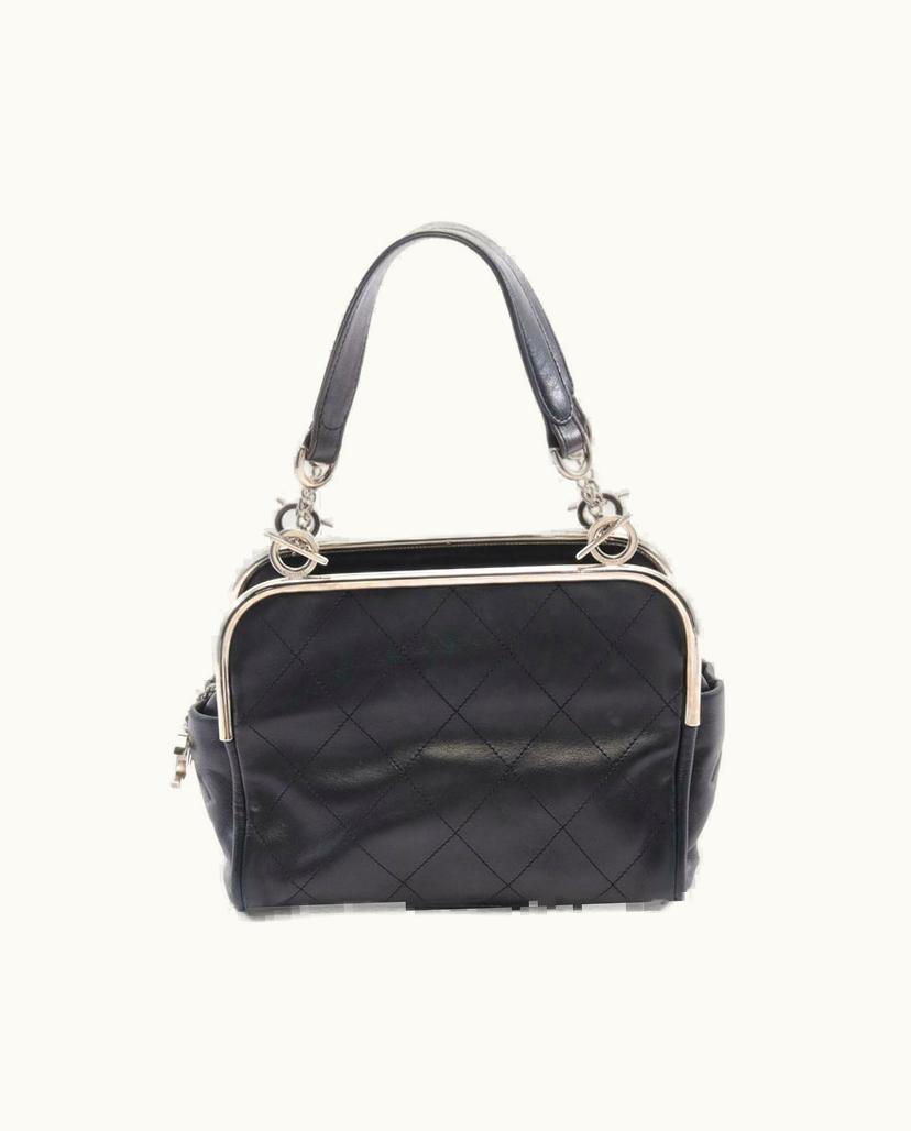 Chanel Chanel Matelasse Handbag In Black