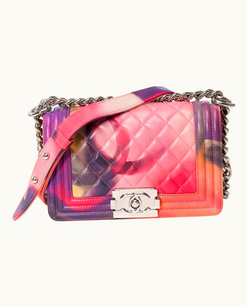 Chanel Chanel Flower Power Limited Series Bag Leather Multicolor