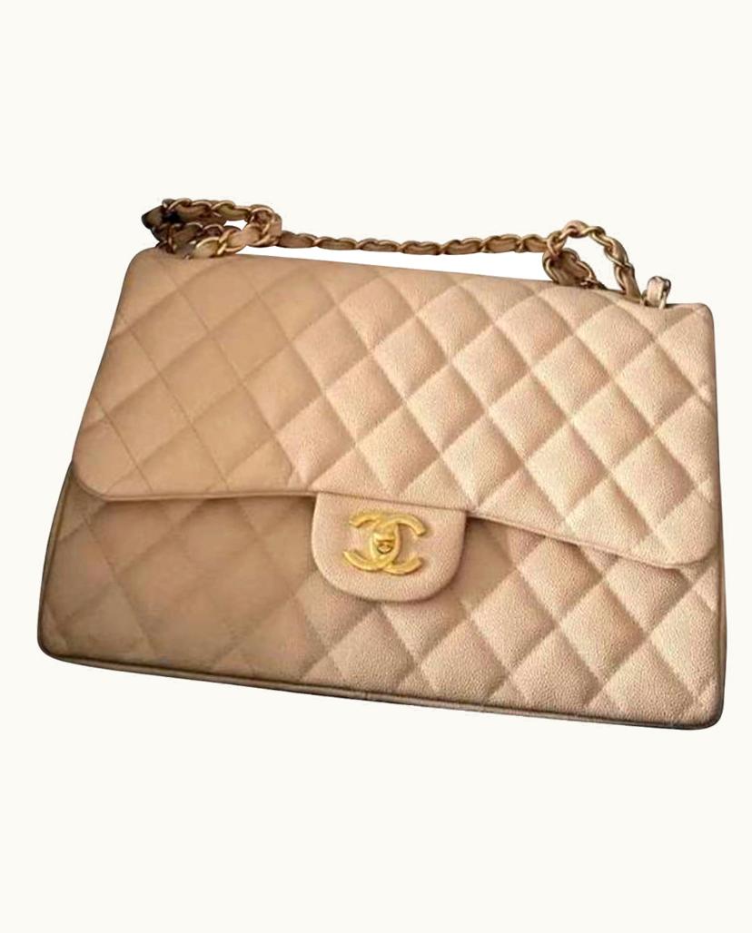 Chanel Chanel Timeless Classic Bag Beige