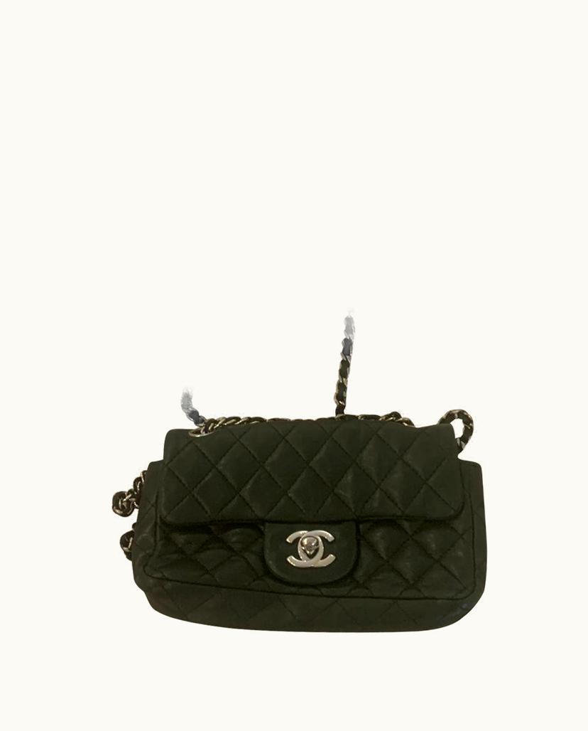 Chanel Chanel Classic Box Bag Leather In Black