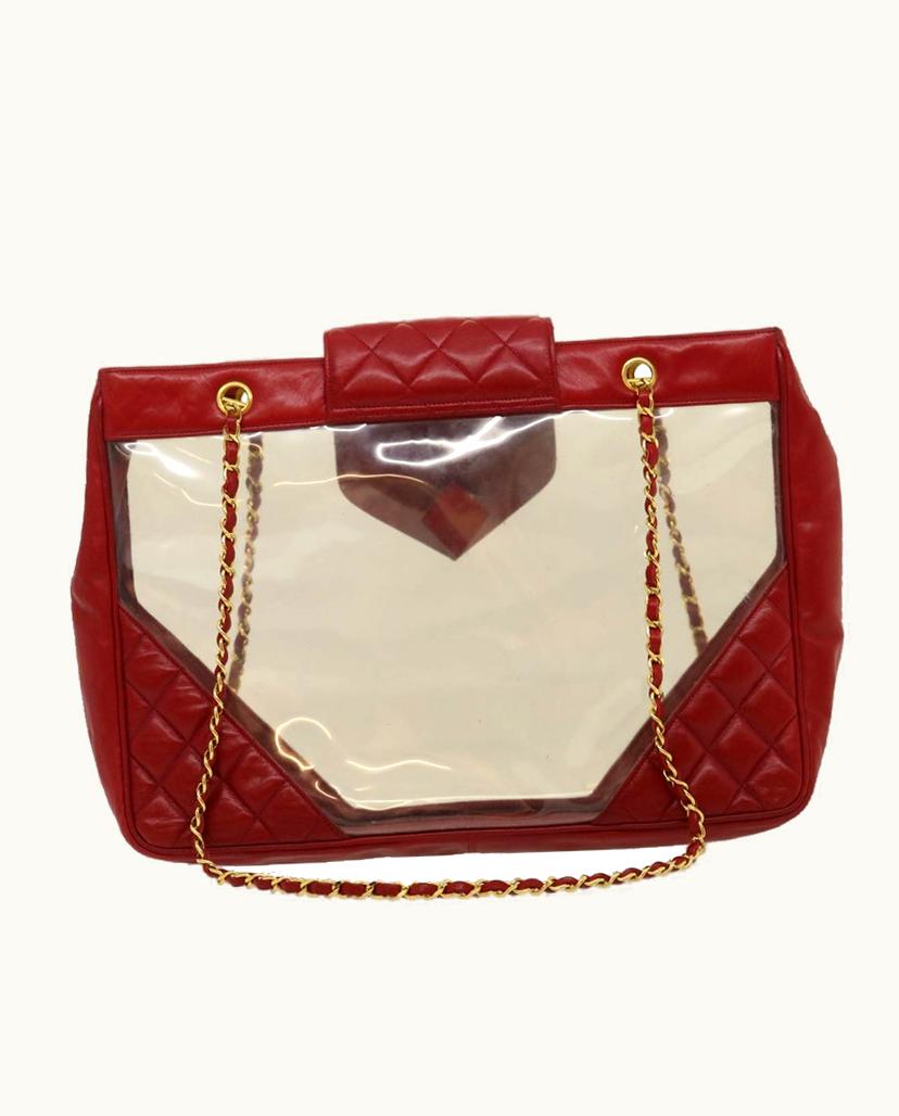 Chanel Chanel Women's Pont-Neuf Leather In Red