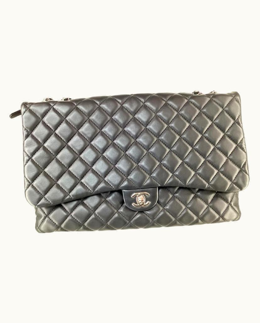 Chanel Chanel Classic Lambskin Handbag Black