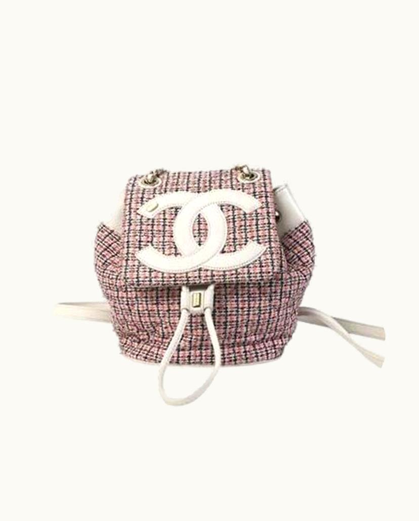 Chanel Chanel Women's Backpack Cashmere In Red