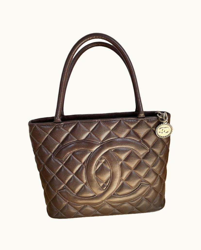 Chanel Chanel Medallion Tote Bag Brown