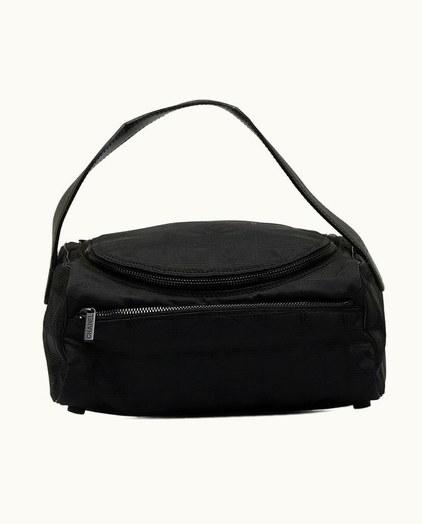 Chanel Chanel New Travel Line Vanity Bag Nylon Black