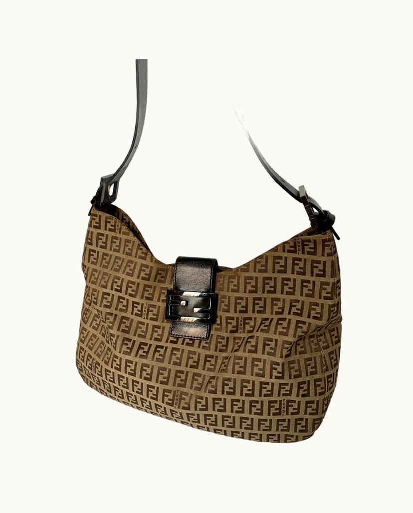 Fendi Fendi Zucca Handbag Canvas