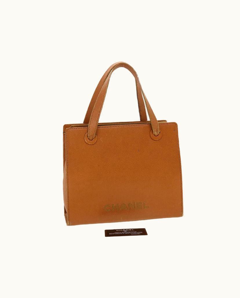 Chanel Chanel Classic Flap Handbag Leather In Brown