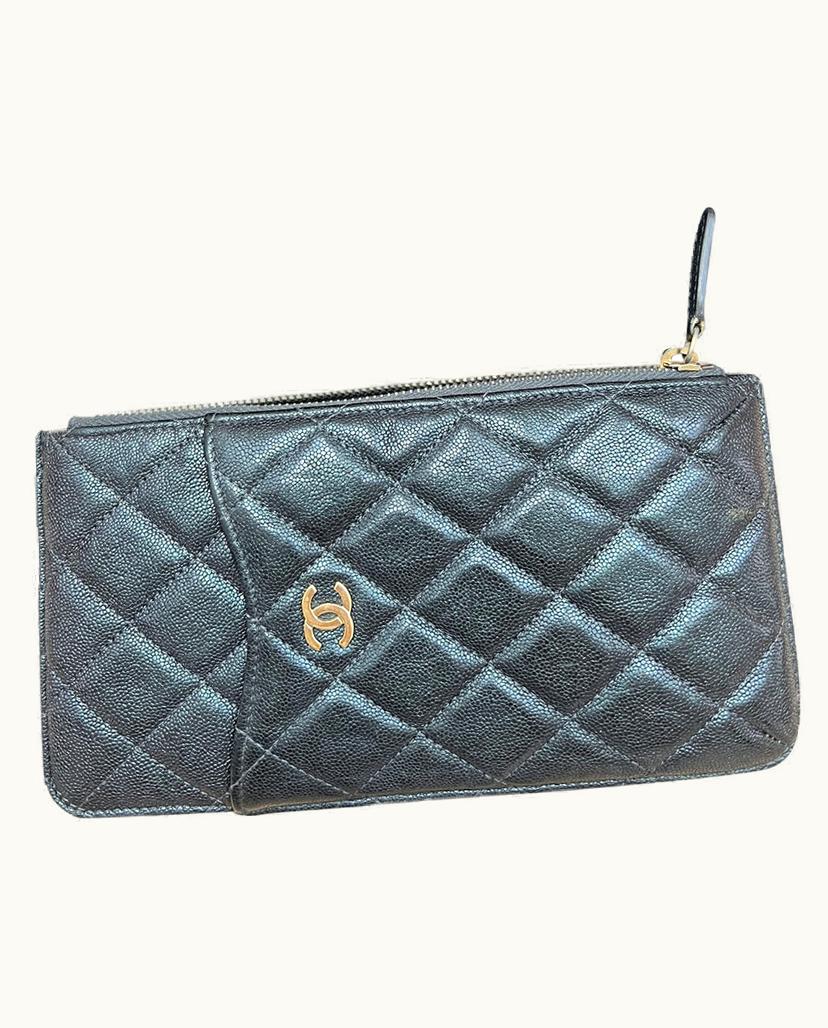 Chanel Chanel Classic Wallet Clutch Black